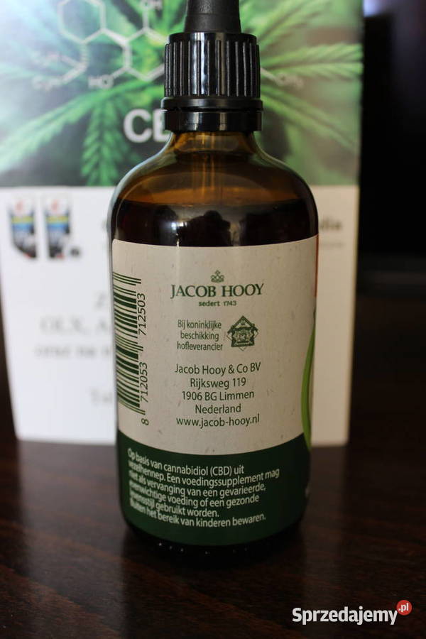 Jacob Hooy CBD Olejek 5 100ml Łódź