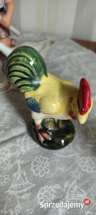 Chłopiec z Gąskami Figurka i Parka Kogut Kurka świętokrzyskie sprzedam