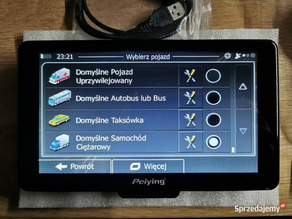 Nawigacja samochodowa Peiying PYGPS7014 iGO Jarosław sprzedam
