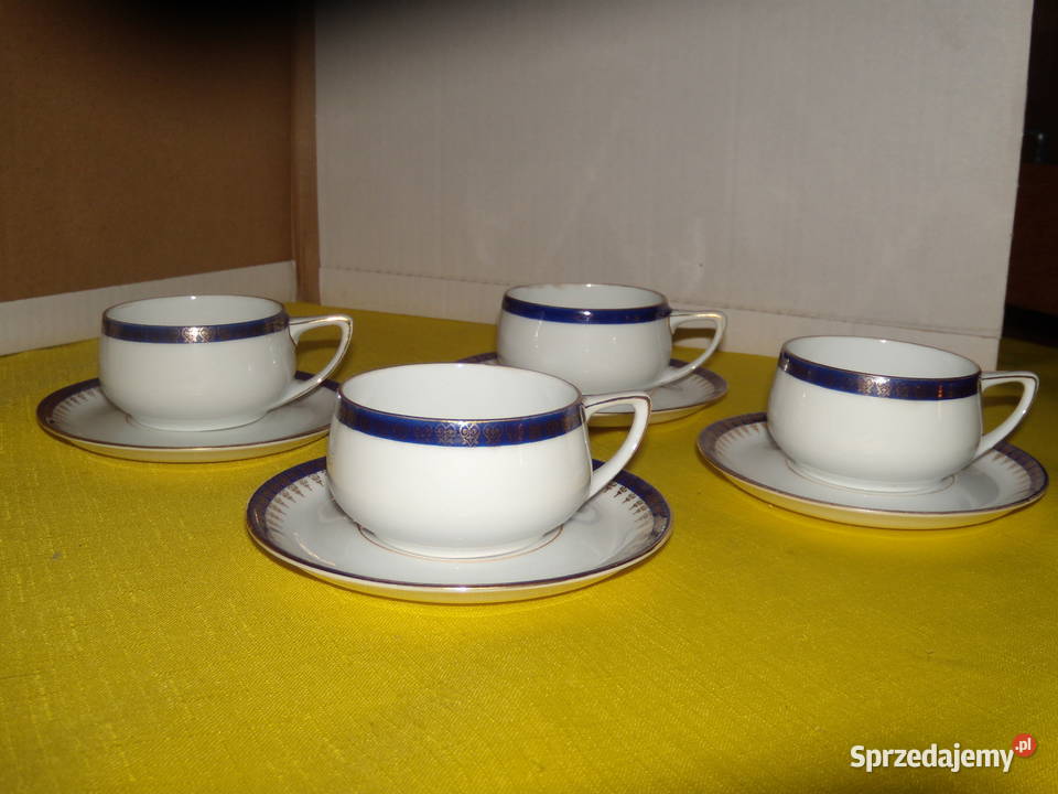Filiżanki z serwisu Donatello Porcelana i szkło Warszawa sprzedam