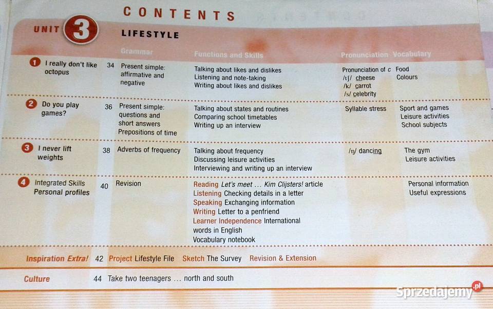 Inspiration 1 Starter Students Book Judy Pozostałe Chełm