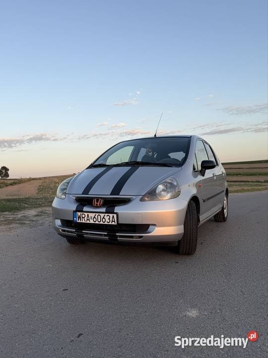 HONDA JAZZ 12 2003R DOINWESTOWANA KLIMATYZACJA Zarejestrowany w Polsce Strzyżewice