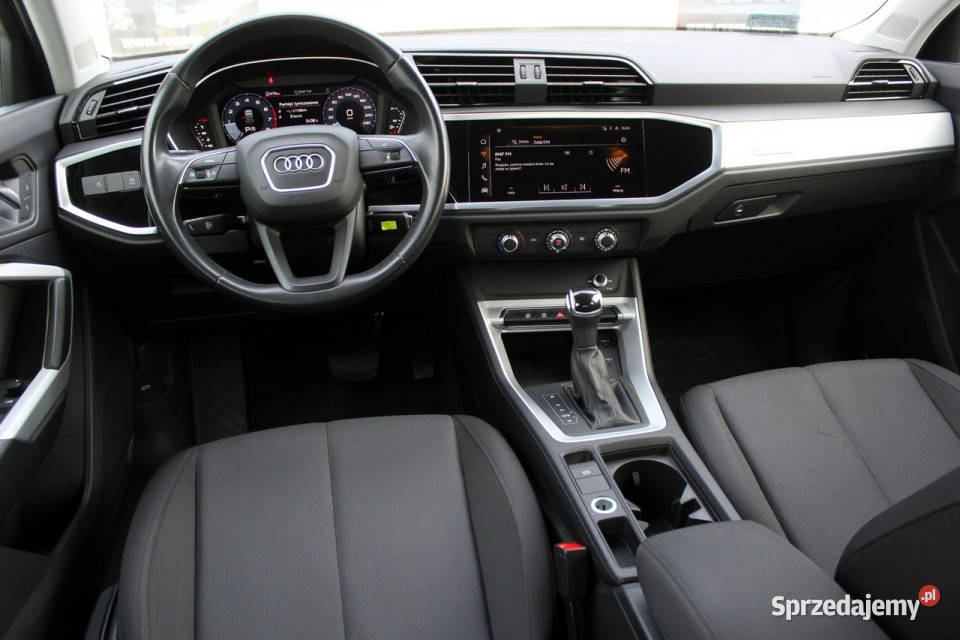 Audi Q3 Quattro 40TFSI 190 SalonPL FV23 Virtual światła przeciwmgielne Sokołów sprzedam