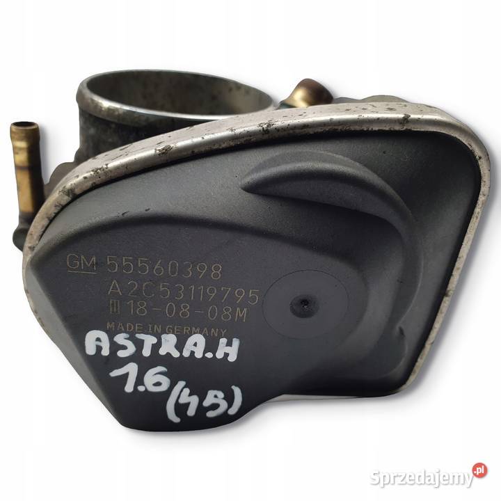PRZEPUSTNICA Opel Astra III H 16 16V 55560398 Chełm sprzedam