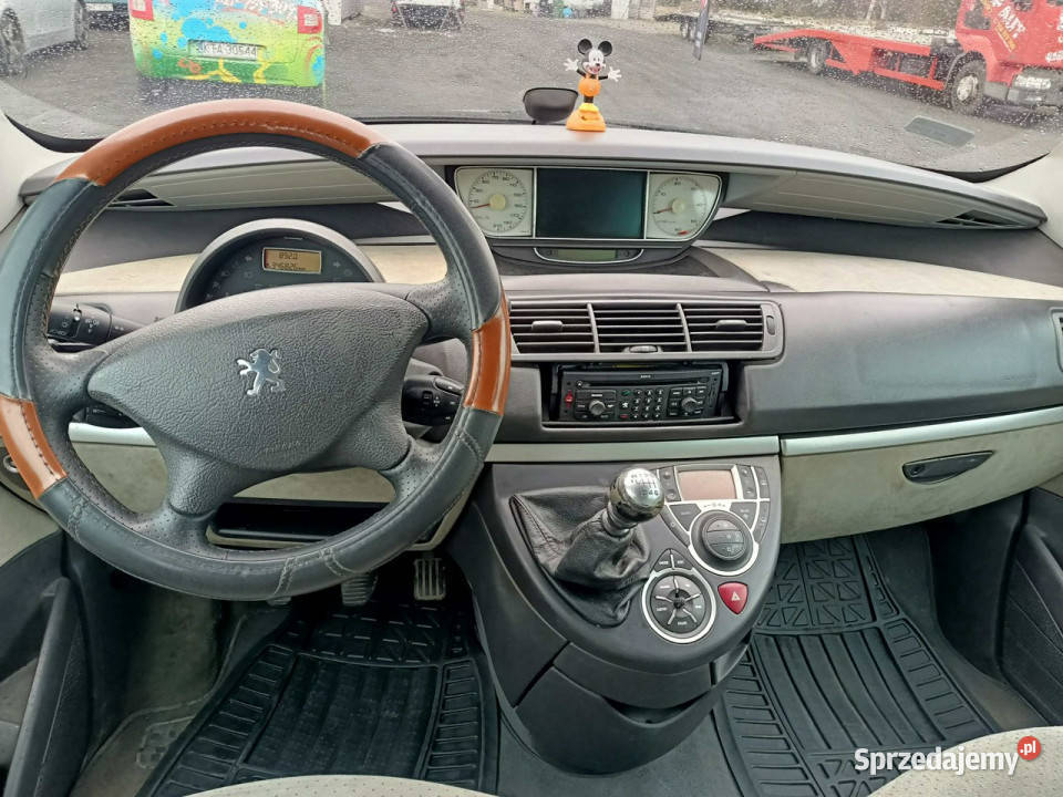 Peugeot 807 Peugeot 807 20HDI 136 06r 8os granatowy Tarnów