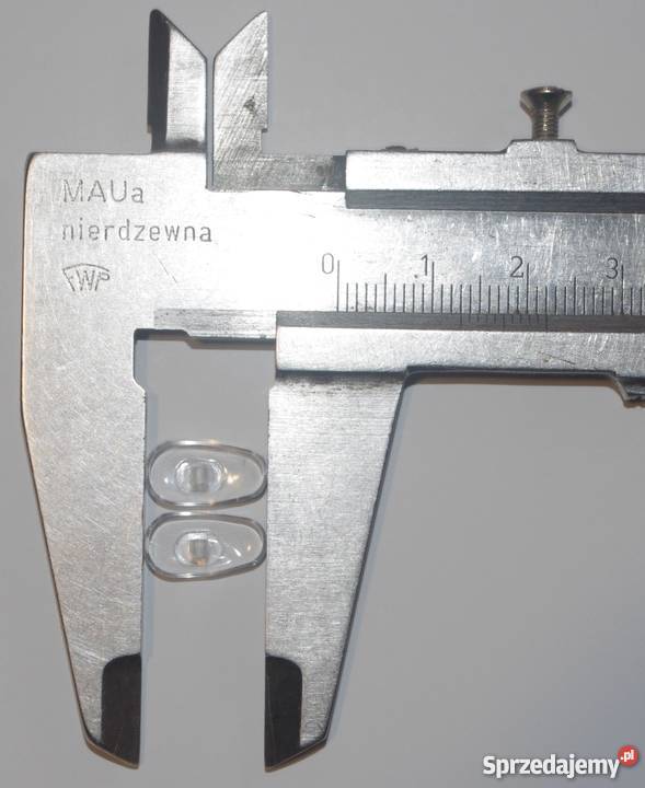 Noski silikonowe do okularów wymiary 7mm x 13mm śląskie Rogoźnik