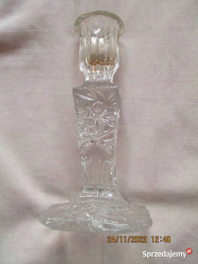Kryształowy świecznik Warszawa sprzedam