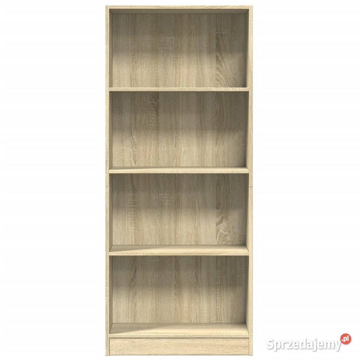 Regał dąb sonoma 60x24x143 materiał mazowieckie Warszawa
