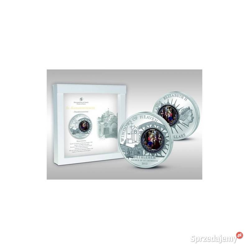 Srebrna Moneta WINDOWS OF HEAVEN St Catherines Warszawa