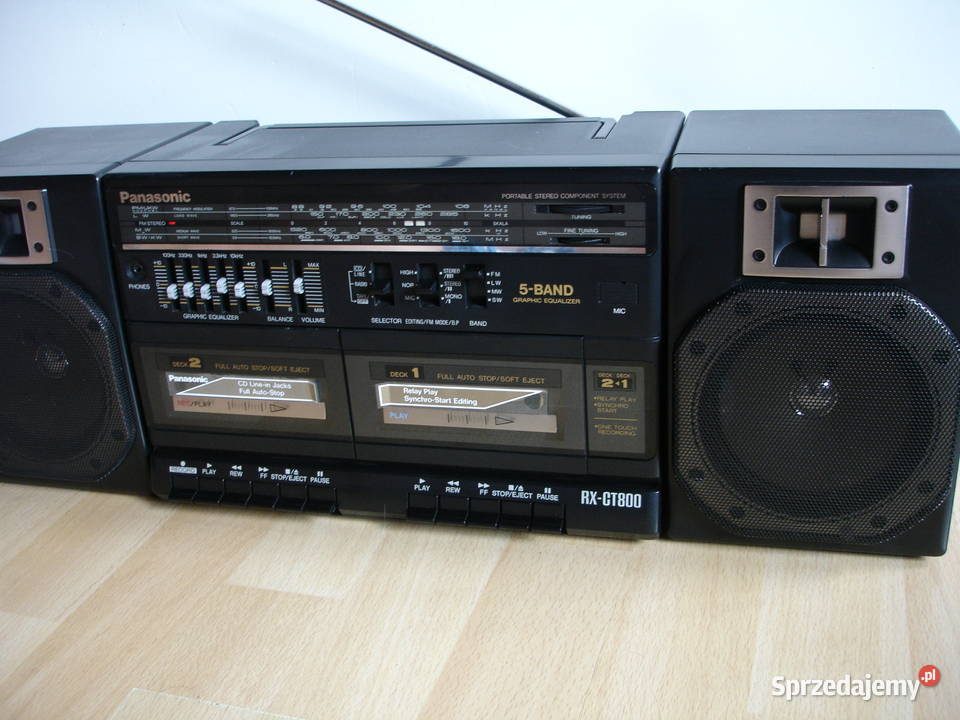 Radiomagnetofon PANASONIC RXCT800