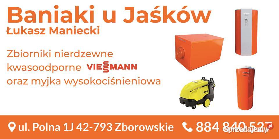 Bojler Nierdzewny Viessmann 200l stojący Dom i Ogród Zborowskie