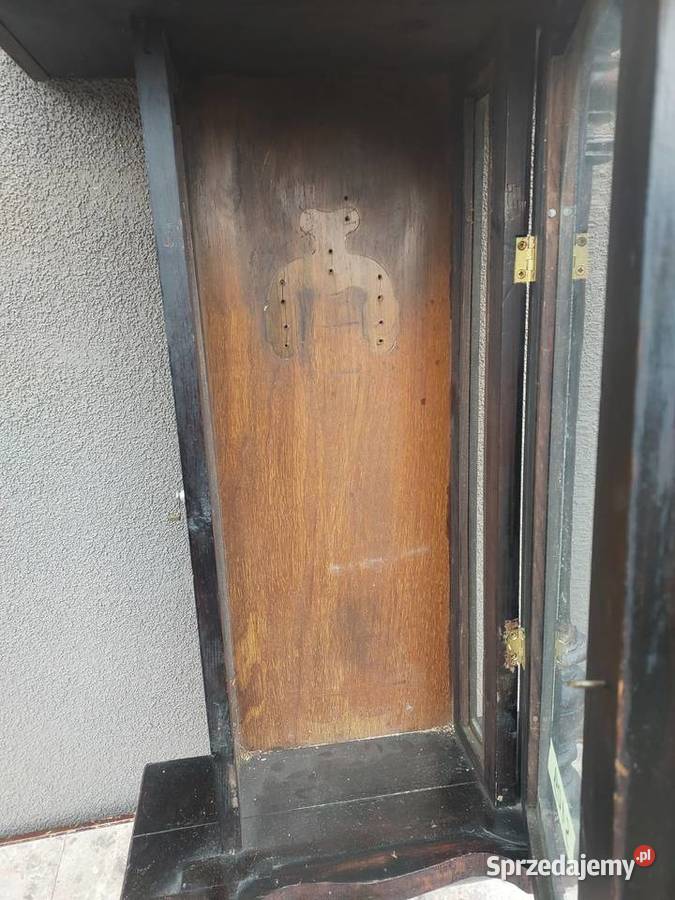 S109 Skrzynia obudowa starego zegara szafka Tczew