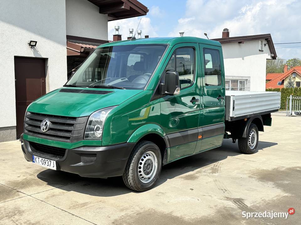 Volkswagen Crafter Doka 6 Osób ze Skrzynką małopolskie Tarnów