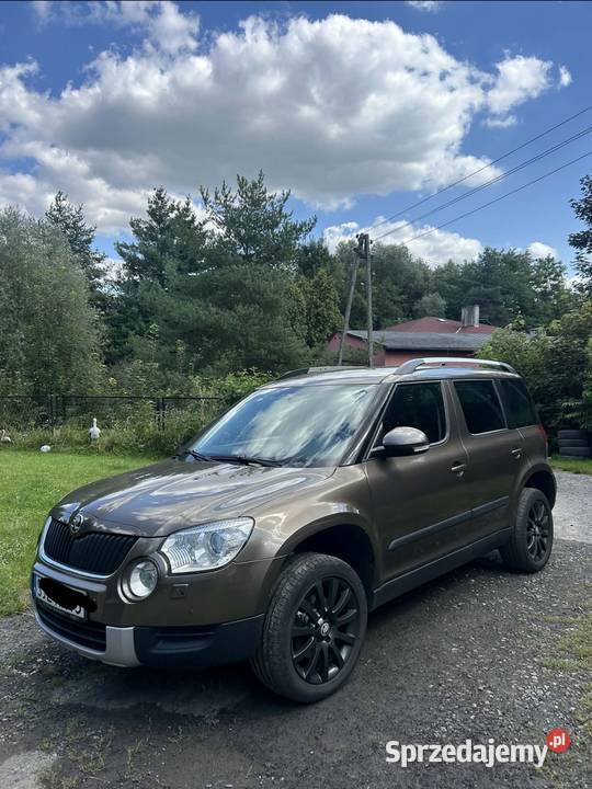 Skoda Yeti 20 tdi 2012 brązowy