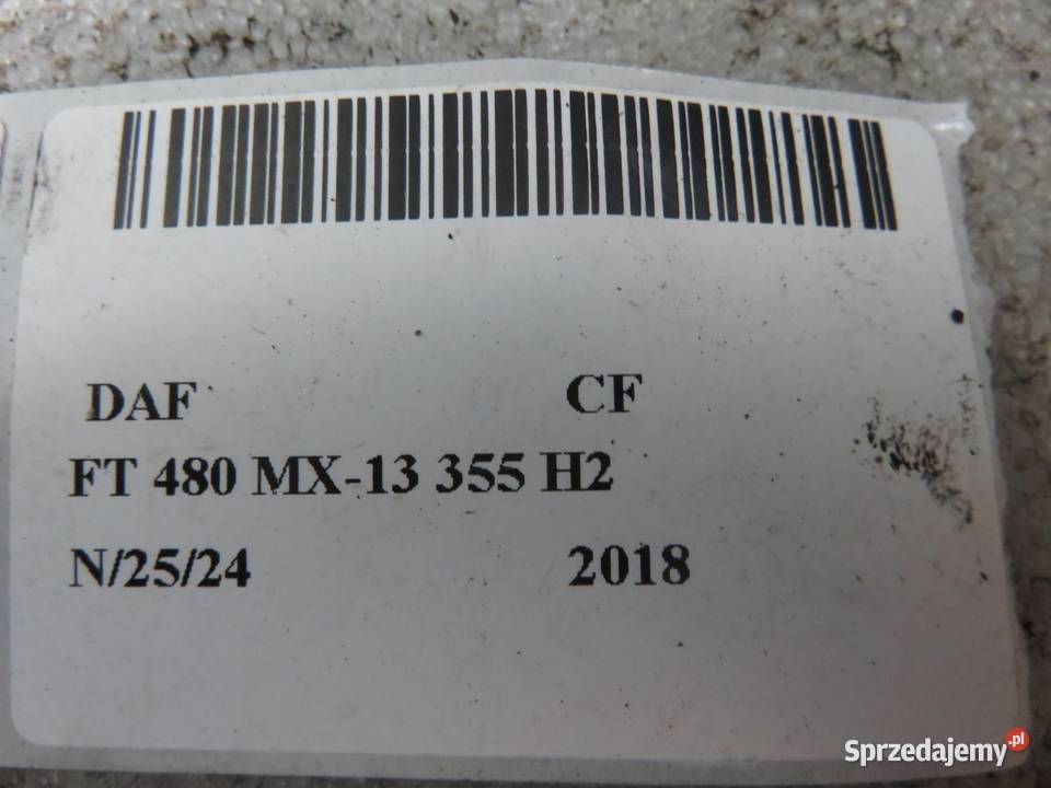 WAŁ NAPĘDOWY DAF CF 480 EURO6