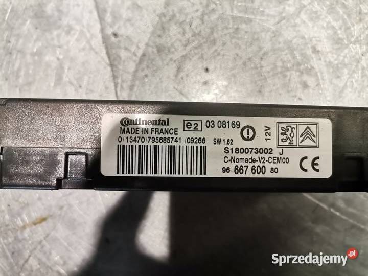 PEUGEOT 3008 I MODUŁ bluetooth STEROWNIK osobowe Nowy Sącz