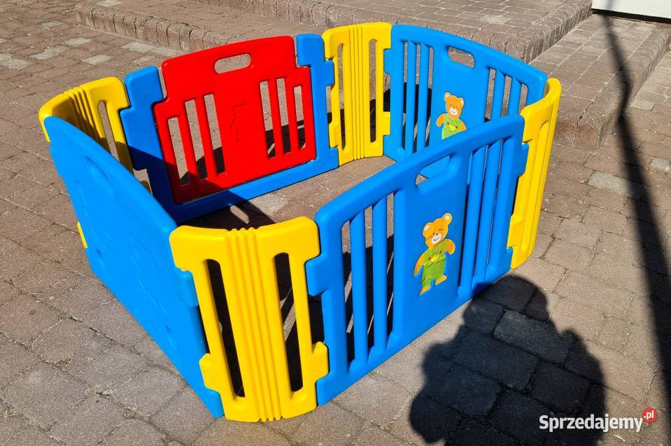 Plastikowy kojec modułowy zagroda z bramką Reda