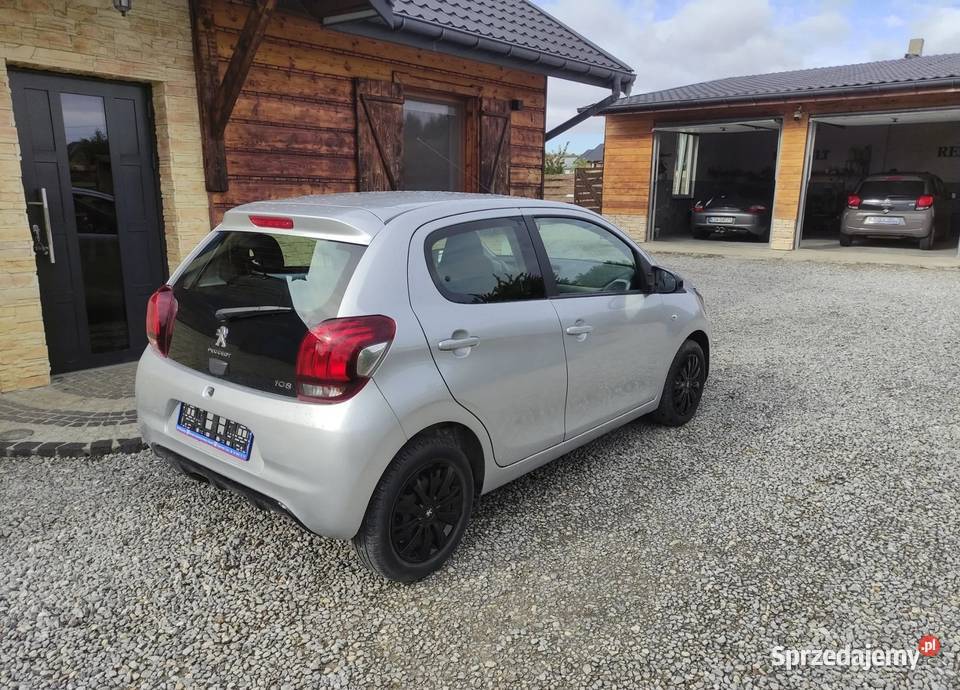 Peugeot 108 10 benzyna AUTOMAT PRZEBIEG 20 Dąbrowa Tarnowska sprzedam