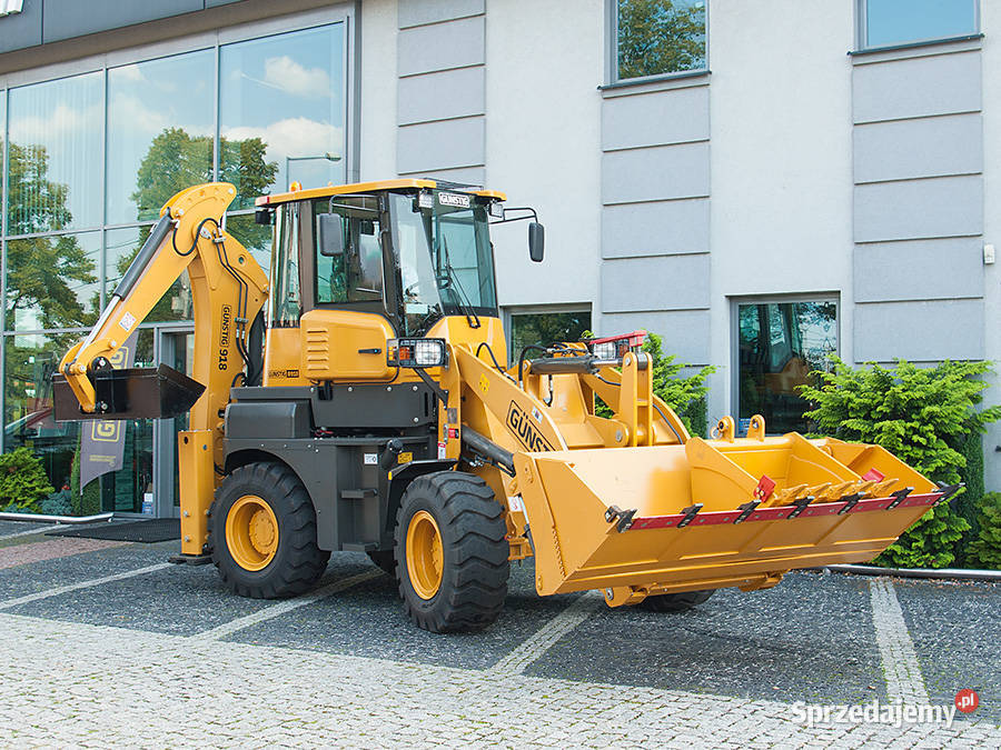 Koparko ładowarka kołowa Gnstig B918 Kęty sprzedam