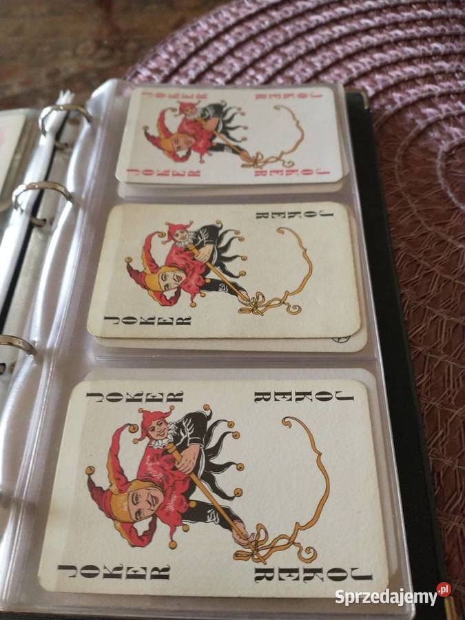 album z karcianymi jokerami Pozostałe Gorzów Wielkopolski sprzedam