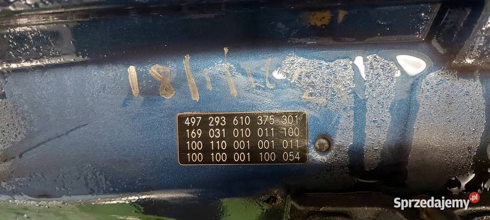 MASKA MERCEDES AKLASA W169 0412 LAK 375 Międzychód