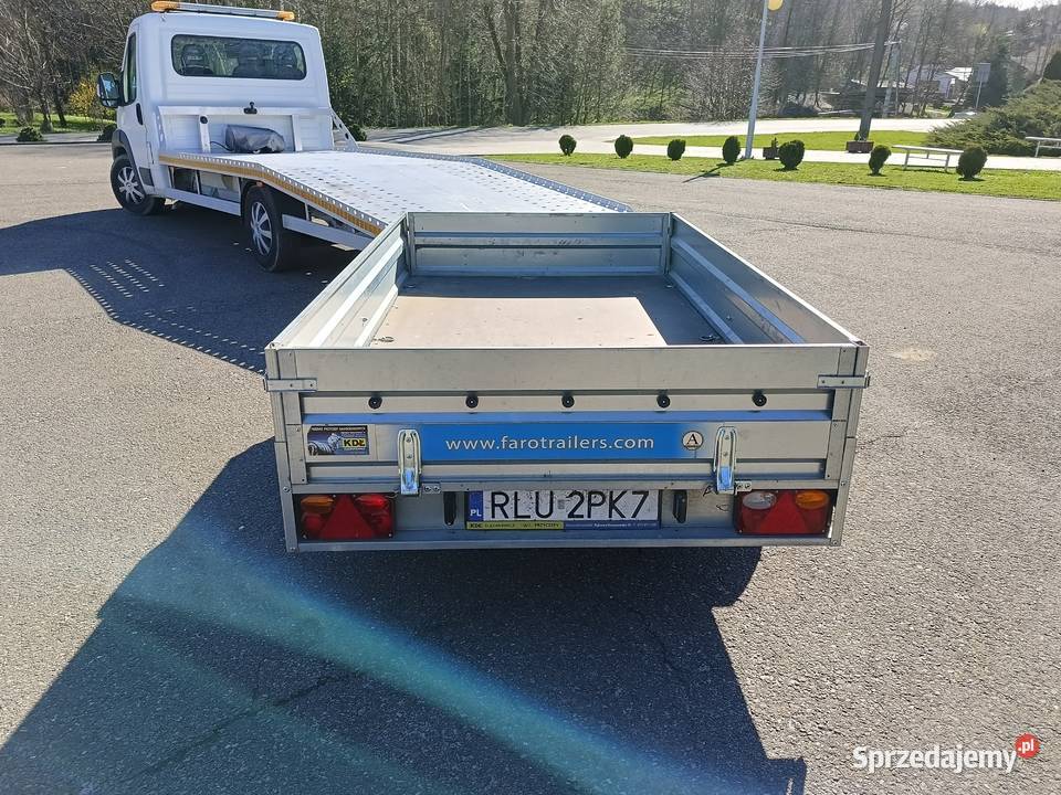 Przyczepka samochodowa zarejestrowana 250x140 Błażowa sprzedam