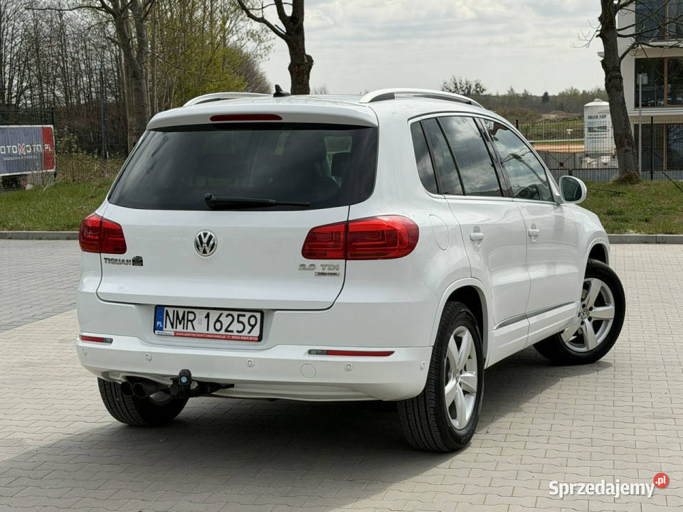 Volkswagen Tiguan 20 TDI 140 LED 120 Nawigacja tempomat Mrągowo sprzedam