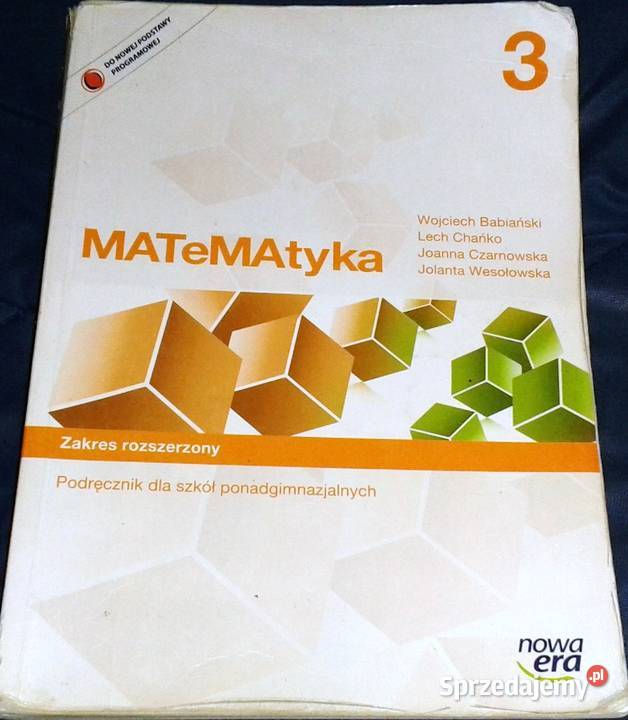 Matematyka 3 W Babiański L Chańko J Czarnowska miękka