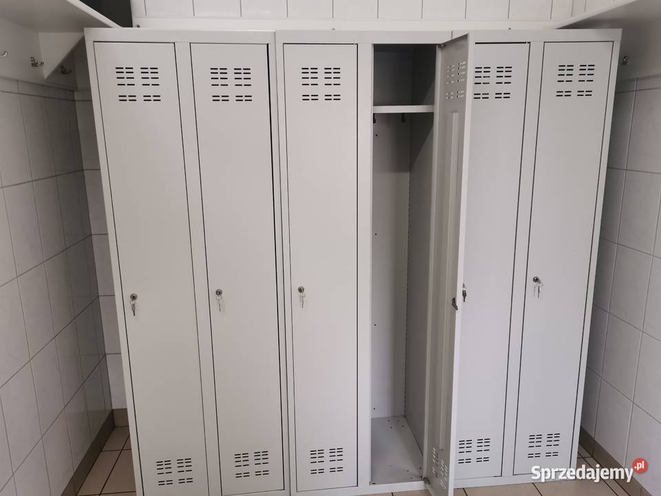 Szafa ubraniowa BHP do szatni metalowa małopolskie Skawina