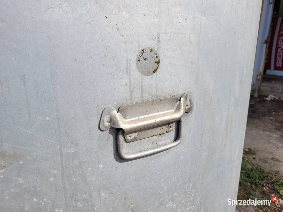 zbiornik mauzer metalowy na paliwo 1000l Stojadła