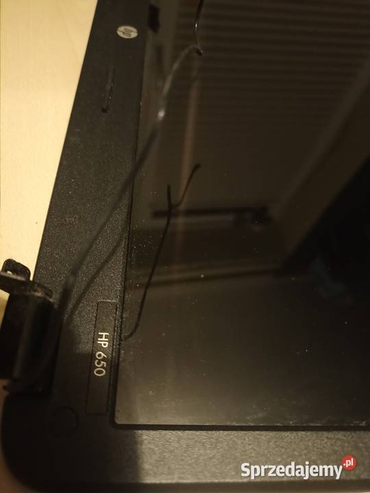 Matryca klapa ramka zawiasy do laptopa HP 650 Kraków