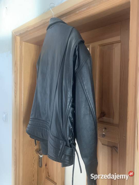 Kurtka skórzana motocyklowa
