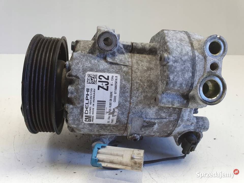 SPRĘŻARKA KLIMATYZACJI Opel Astra IV J 17 CDTI Kompresory klimatyzacji lubelskie Rudka