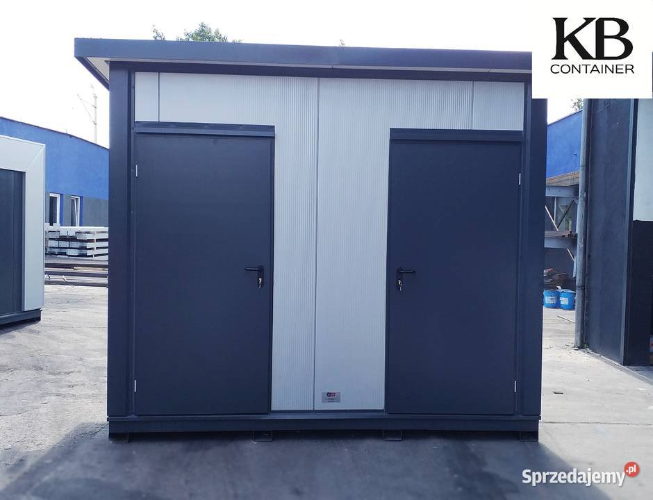 Podwójny kontener sanitarny 30 x 18 m z toaletą Biznes i Przemysł Kędzierzyn-Koźle