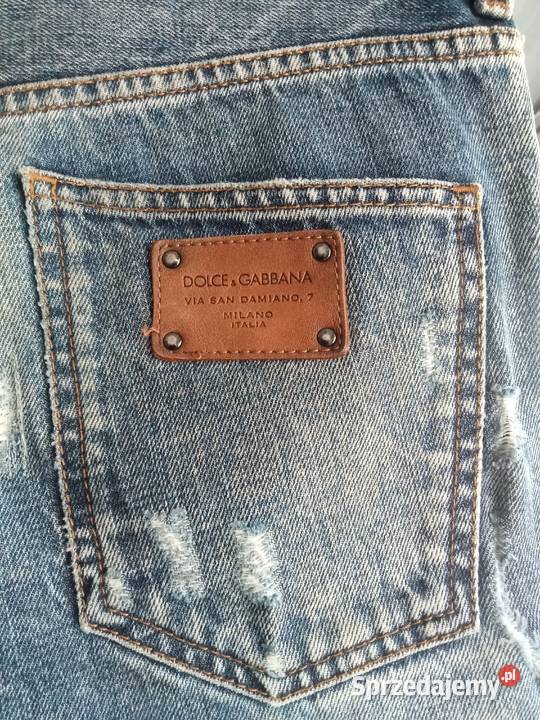 Spodnie męskie marki Dolce Gabbana Nowy Sącz