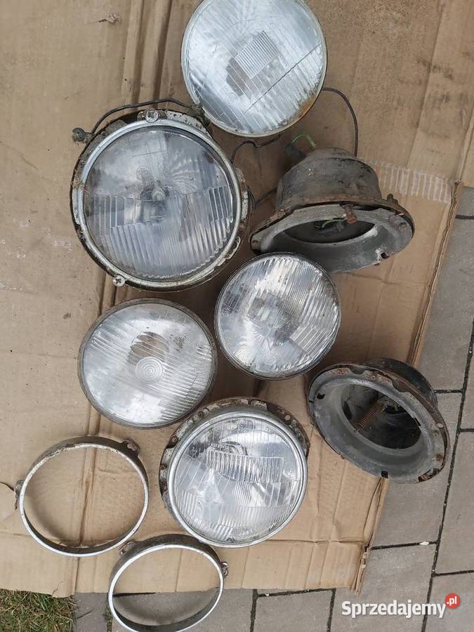 Reflektory lampy Fiat 125p nie Polonez FSO