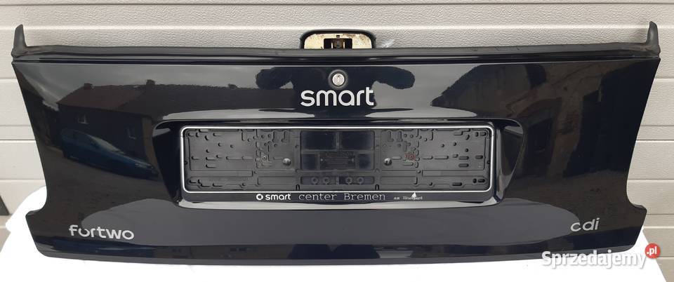 KLAPA TYŁ TYLNA BAGAŻNIKA SMART FORTWO 450 Mielęcin