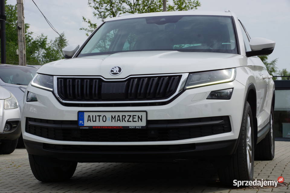 Skoda Kodiaq 20 TDI R 190 4x4 Webasto Navi Samochody osobowe małopolskie Nowy Sącz