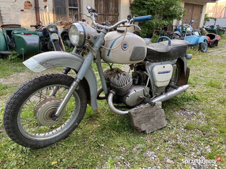 Iż Jupiter 350 polskie dokumenty Jawa mazowieckie