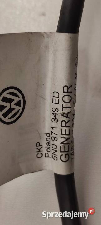 AUDI Q3 8U WIĄZKA ALTERNATORA 20TDI 5N0971349ED