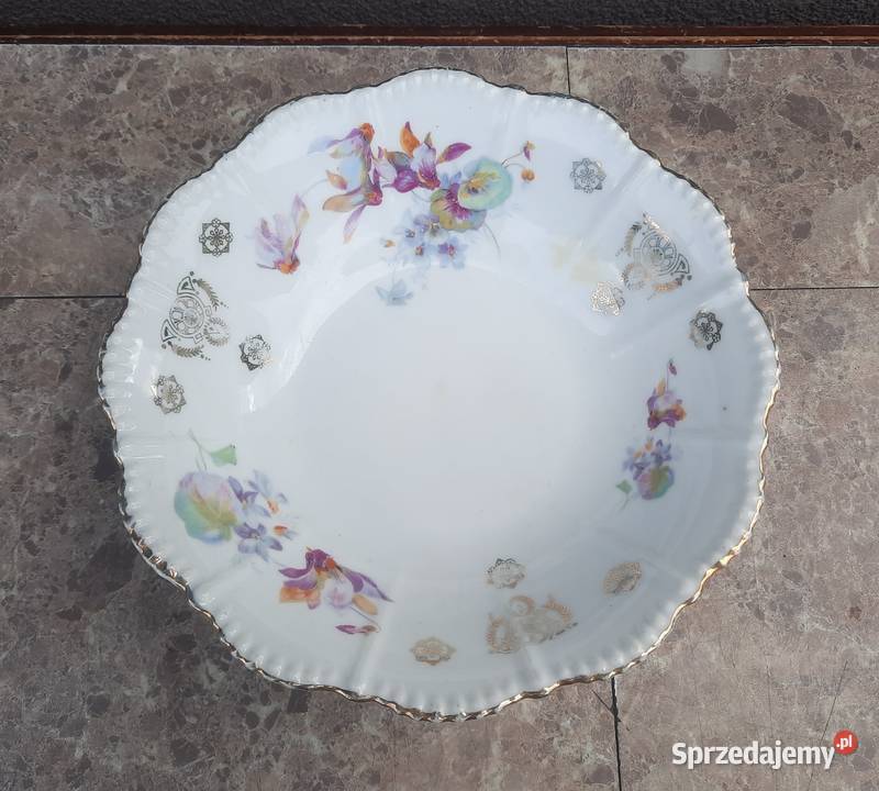 Miska koszyk porcelana K St T Silesia Steinmann