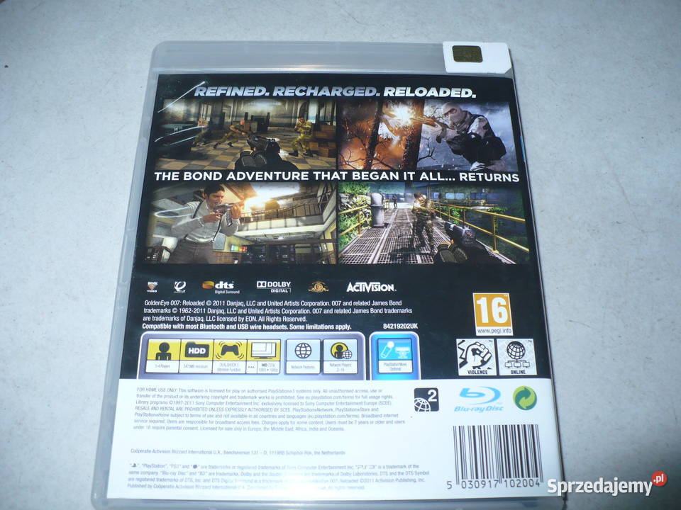Golden Eye 007 Sony Playstation 3 Jelenia Góra