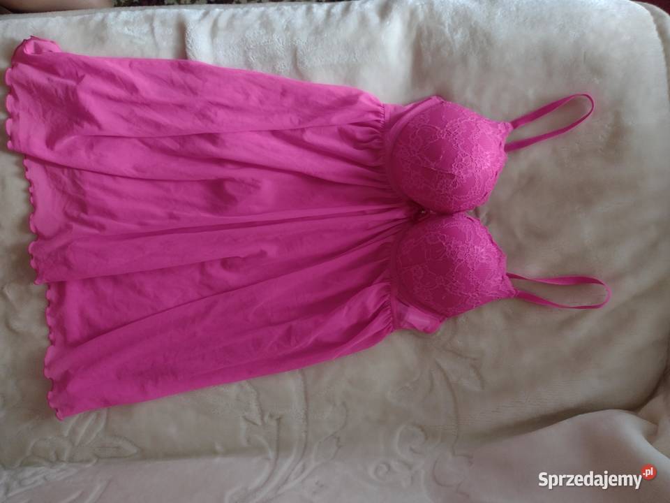 40L Ekskluzywna różowa halka haleczka koszulka Kraków