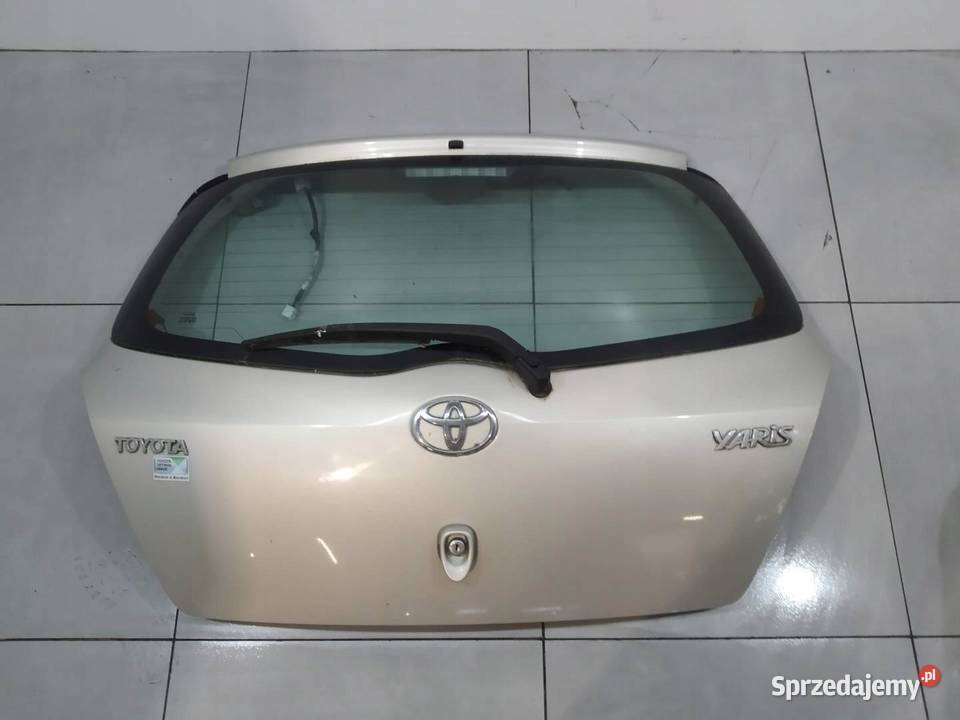 KLAPA TYŁ 5D HB 5A7 Toyota Yaris II 20052011 Rok produkcji 2009 świętokrzyskie