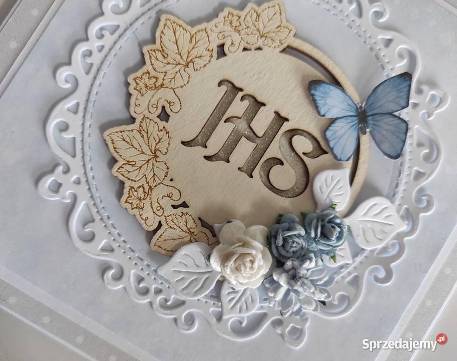 Kartka okolicznościowa ręcznie robiona na Łódź