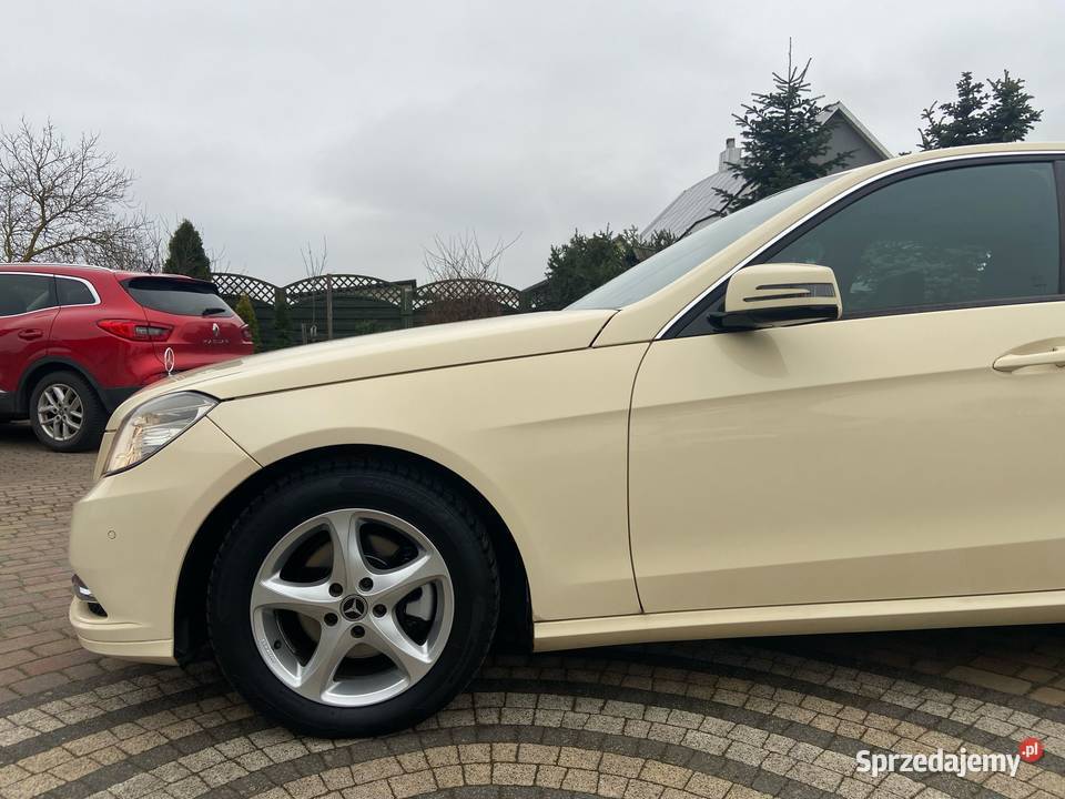 Mercedes W212 Beżowy Taxi Duży Przebieg Pełen 594900km Klasa E Szczecin