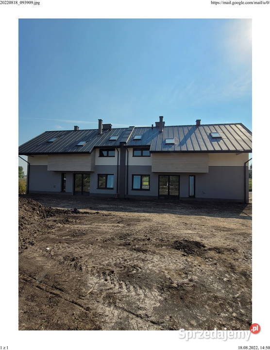 SŁOMNIKi Prandocin Wysiołek bliźniak w spokojnym Słomniki