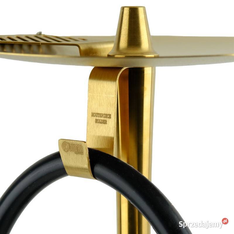 Oduman Cosmo Hookah Gold Body Black Glass Fajka Łódź