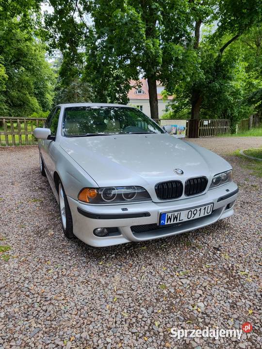 BMW E39 m54b22 2002r 286 m pakiet Seria 5 mazowieckie Ciechanów
