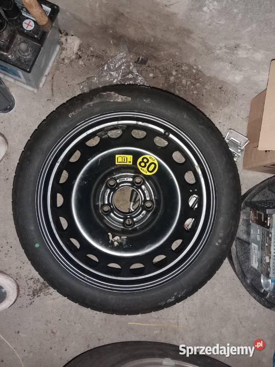 Koło zapasowe 5x110 et41 opel osobowe Koła i felgi Dębno